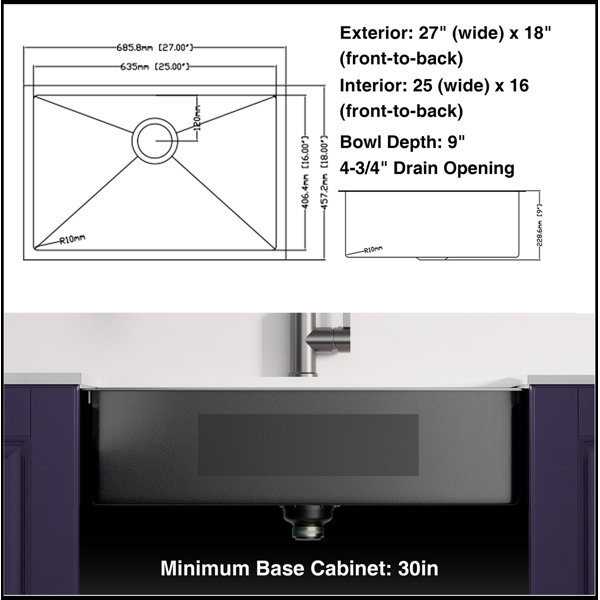 Dimensions du produit