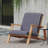Outdoor Acacia Wood Armchair-696160450