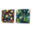 Hardcastle - Ensemble de 2 collages carrés botaniques abstraits-101846464-101846465