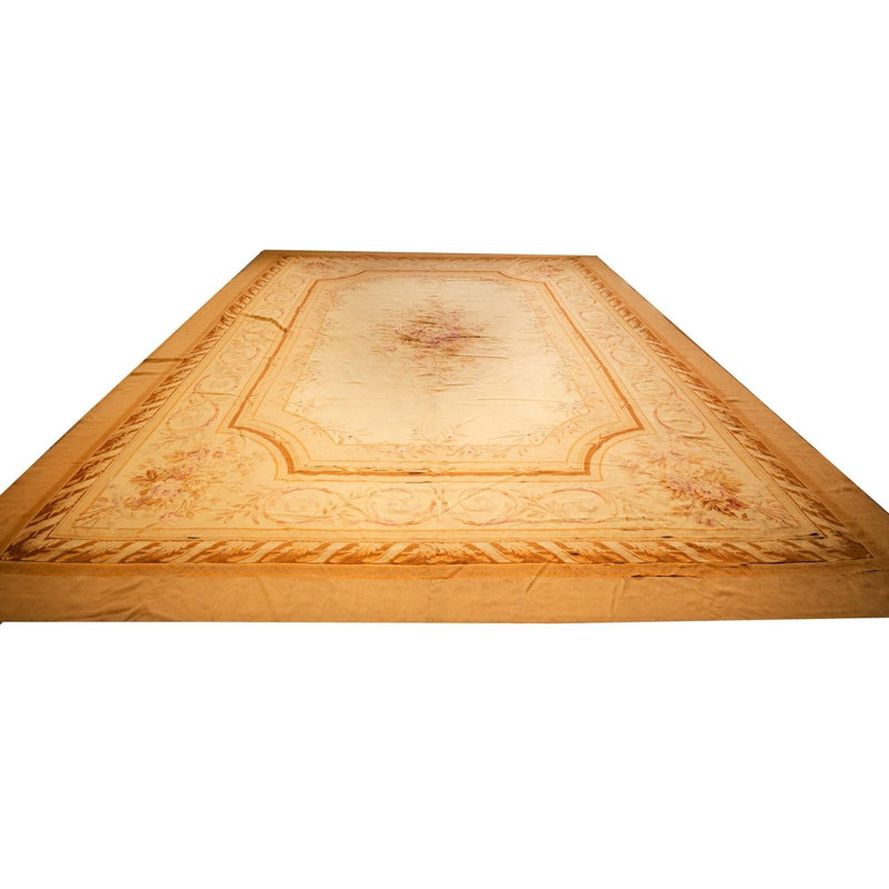 Tapis Aubusson français des années 1850