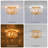 4-Light Crystal Flush Mount Ceiling Light-1655779092