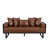 Brown Faux Leather is out of stock selected