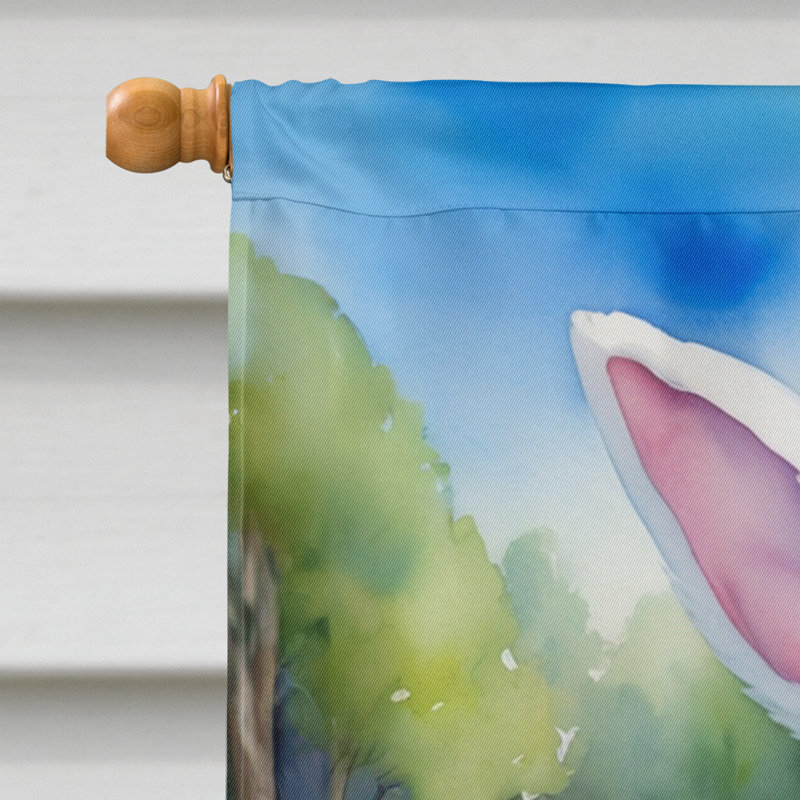 Easter Egg Hunt Double Sided 40'' H x 28'' W Polyester Easter House Flag