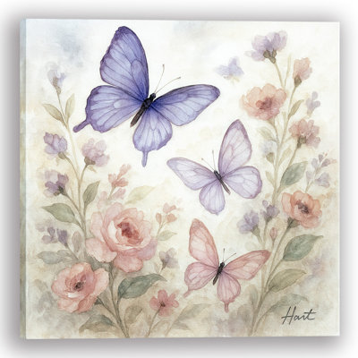 "Wings of Grace" – Nature-Inspired Art Print Duo