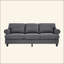 Canapé en tissu rembourré 83 po-526023956