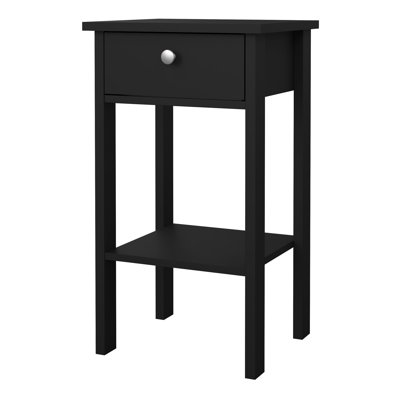 Allensby 40cm W Manufactured Wood Bedside Table