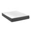 Matelas en mousse viscoélastique gélifiée 10 "avec support de bord et grille d'aération-1359214438