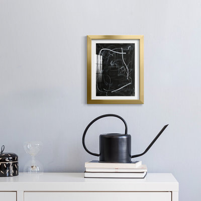 «Erase I», impression encadrée