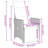 Bistro Set Grey