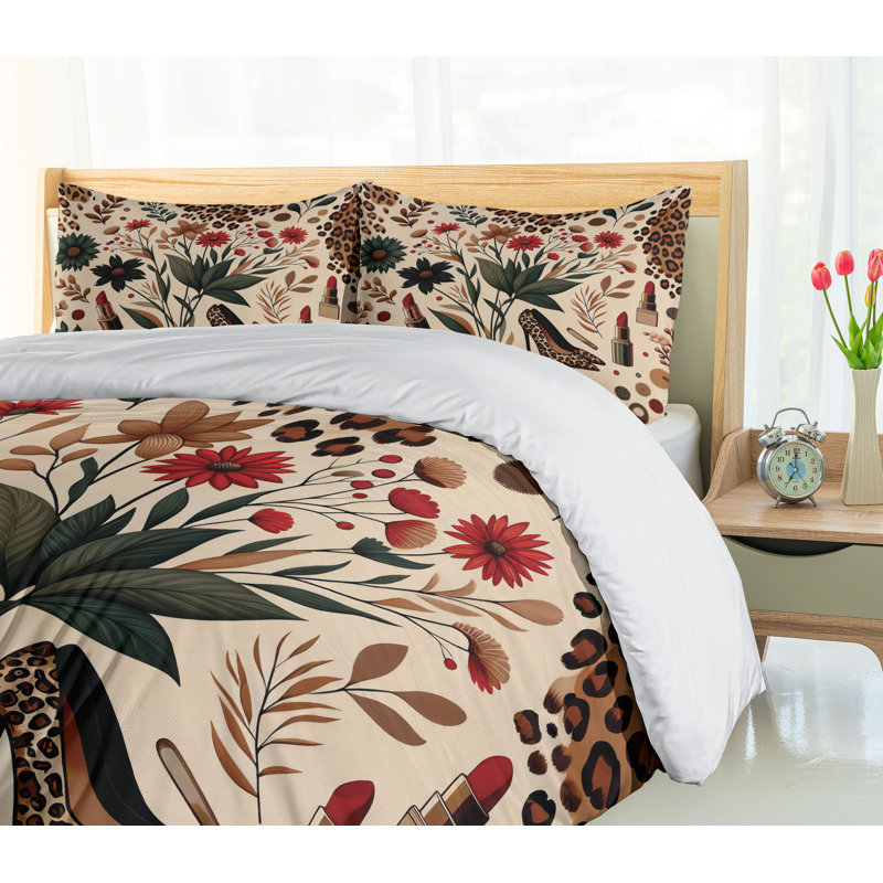 Autumnal Duvet Cover, Queen Duvet Cover + 2 Standard Shams