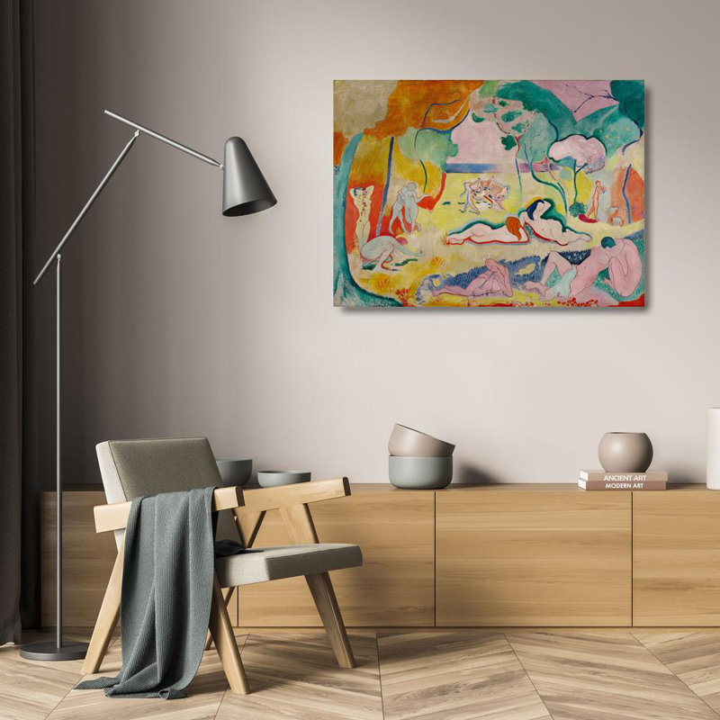 La joie de vivre, H 17 po x l 24 po