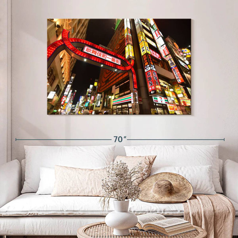 Nicci Kabuki-Cho In Tokyo, 32" H x 48" W