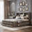 Brackney Platform Bed with Storage Headboard and 8 Drawers-887305863-887305860