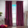 Extra Long & Extra Wide Matte Velvet Curtain Panel