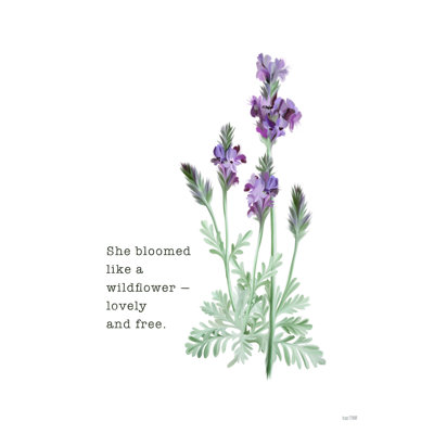 «Lovely and Free» par House Fenway - reproduction d'art sur toile tendue