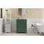 Meuble-lavabo de salle de bain avec lavabo, 2 tiroirs et porte à fermeture douce-67233470