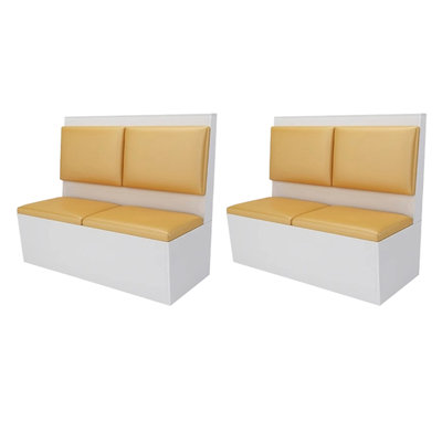 Banc rembourré en similicuir Ranchester