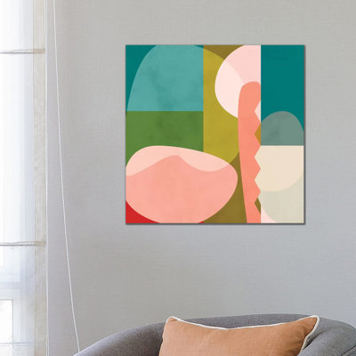 «Shapes Geometric Art Mid Century I» par Ana Rut Bré - impression d'art graphique