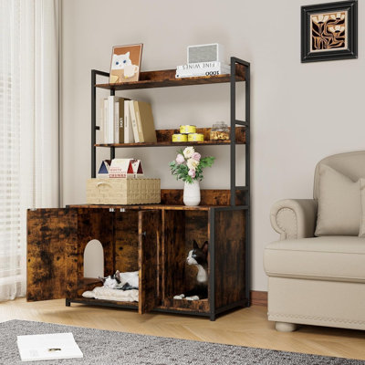 MDF Litter Box