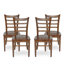 Chaises latérales en bois massif à dossier échelle-1080073946-1080073945