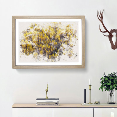 Golden Forest - Picture Frame Painting Print