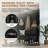 Modern All-In-One Hall Tree With Wardrobe, Farmhouse Entryway Storage Bench With 7 Hooks For Mudroom-1917286902