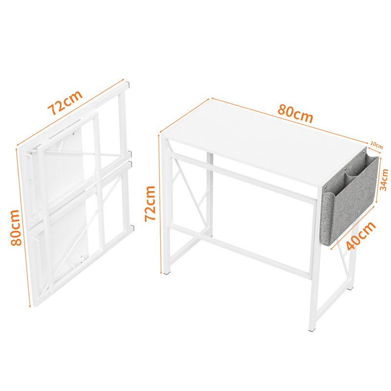 Folding Table, White