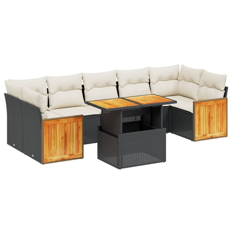 Ensemble de canapé de jardin Vidaxl