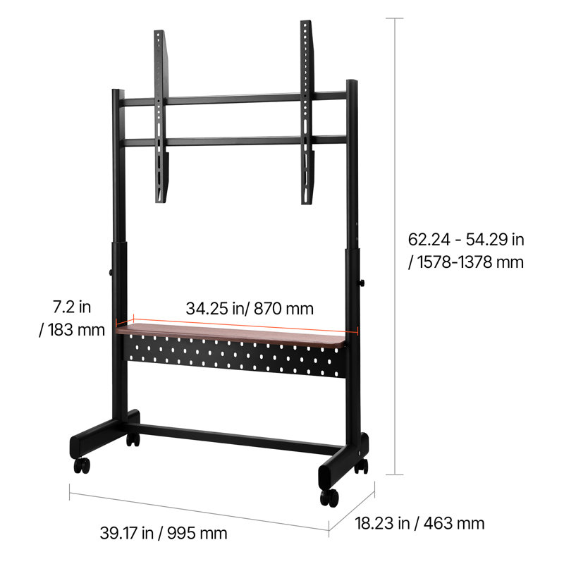 VEVOR Single Screen Floor Stand Mount