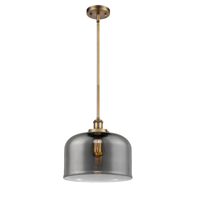 Ballston Urban Bell - 1 Light 12" Stem Hung Mini Pendant