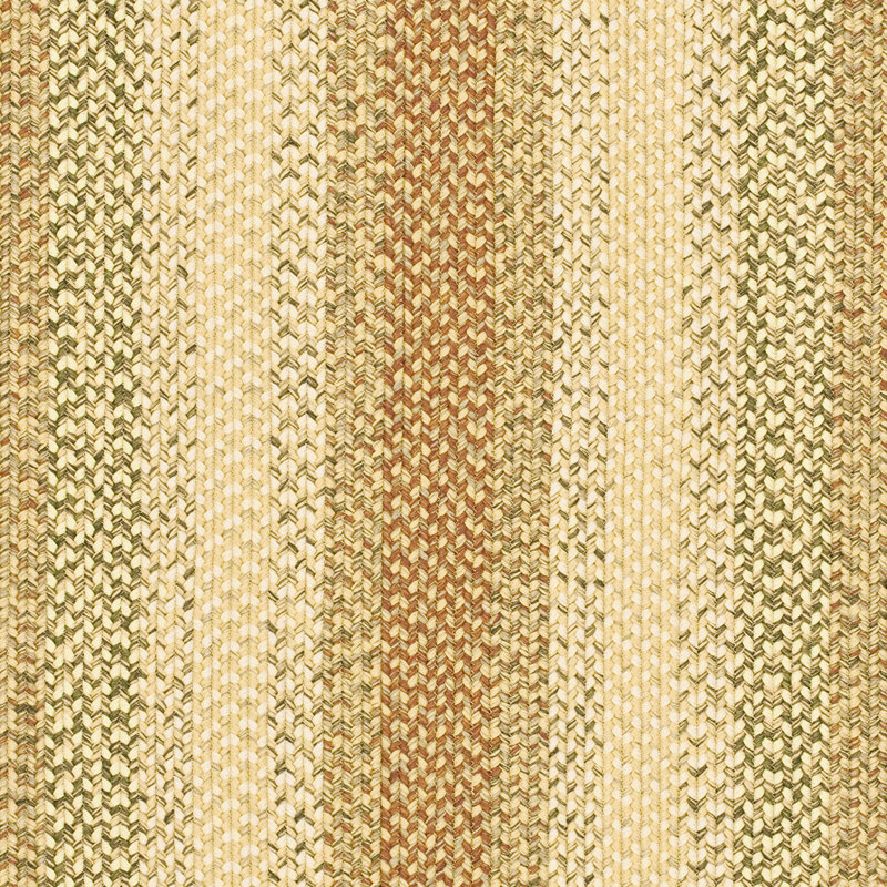 Alaw Striped Rust/Multi Indoor/Outdoor Rug, Rectangle 152cm x 244 cm