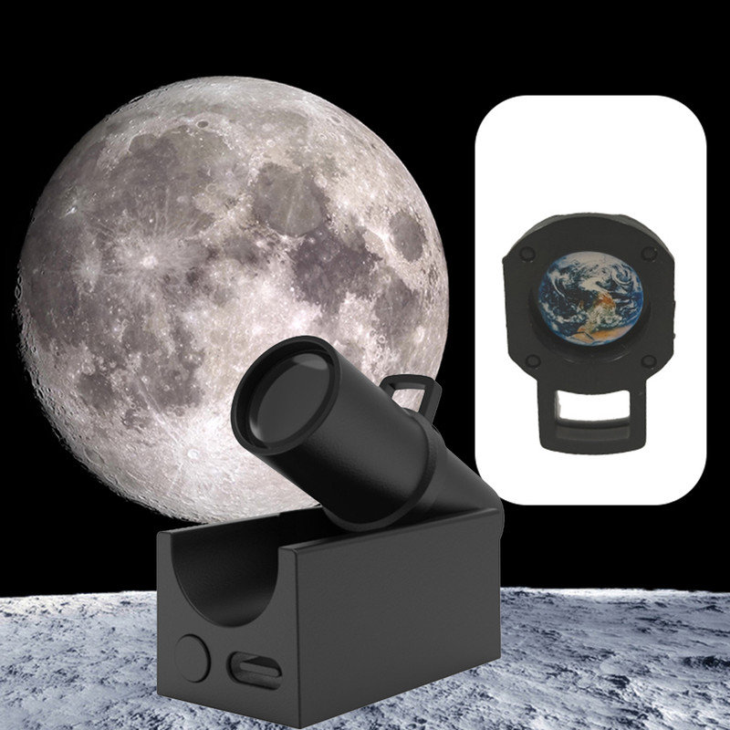 Metro Lane Pico Projector Portable Projector, Moon