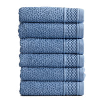 Bath Towels Colors 24x50, Fade-Resistant Cotton