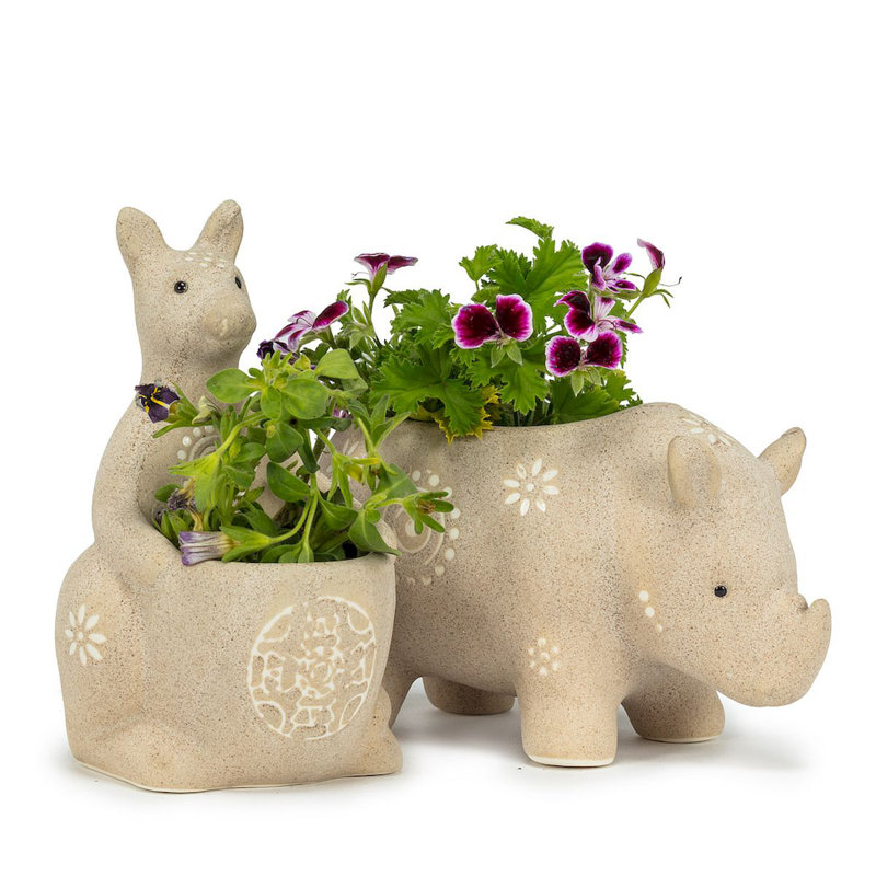 Ceramic Statue Planter