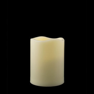 Unscented Flameless Pillar Candle