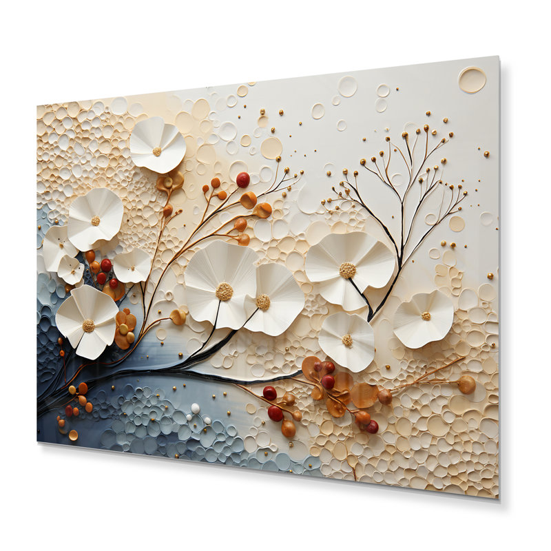 Ethereal Elegance - Impression sur métal, H 16 po x l 32 po