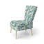 Chaise d'appoint rembourrée Oceanic Foliage Botanical