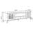 Solid Ash Wood TV Stand-1617109868