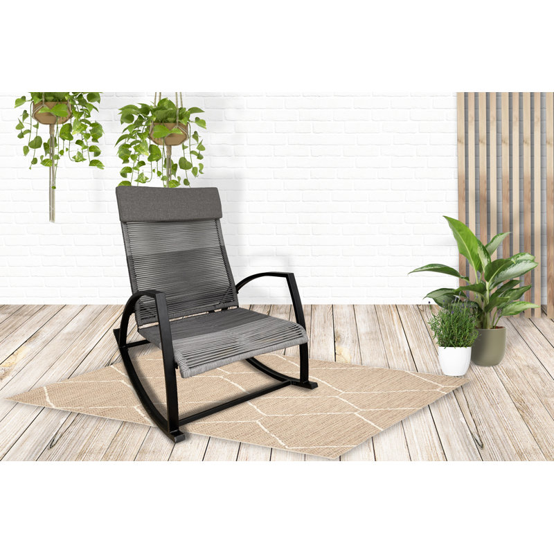 Tsonis Metal Outdoor Chair, Antracite