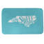 Tapis pour salle de bain en microfibre rectangulaire antidérapant antidérapant-42101567-42101574-123432634