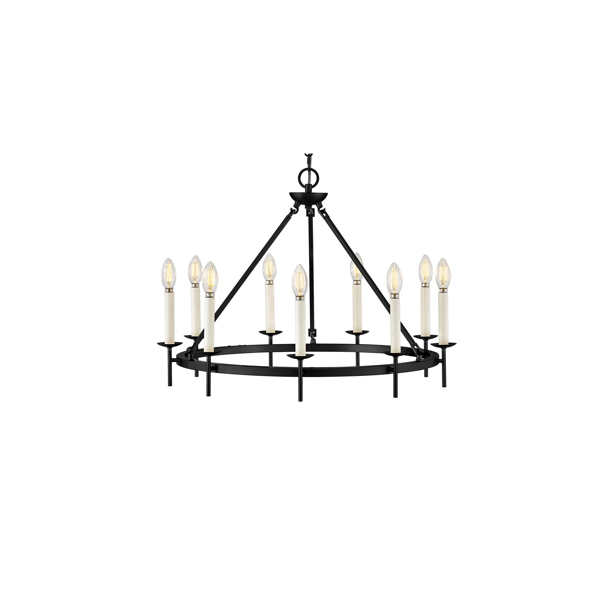 Hinkley Copley Chandelier, Black