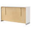 Commode 6 tiroirs ultrabrillante
