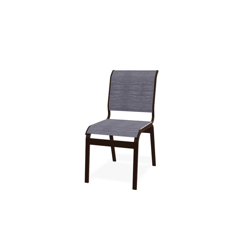 Chaise d'appoint de salle à manger Hiraku, Kona texturé, Brooks