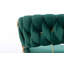 Tabouret de bar rotatif à hauteur réglable en velours-261077641-262198840