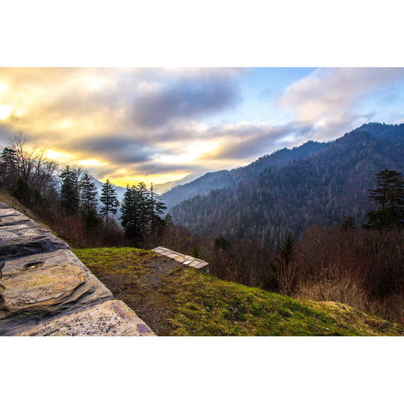 " Smoky Mountains " by Ehrlif, 18" W x 12" H
