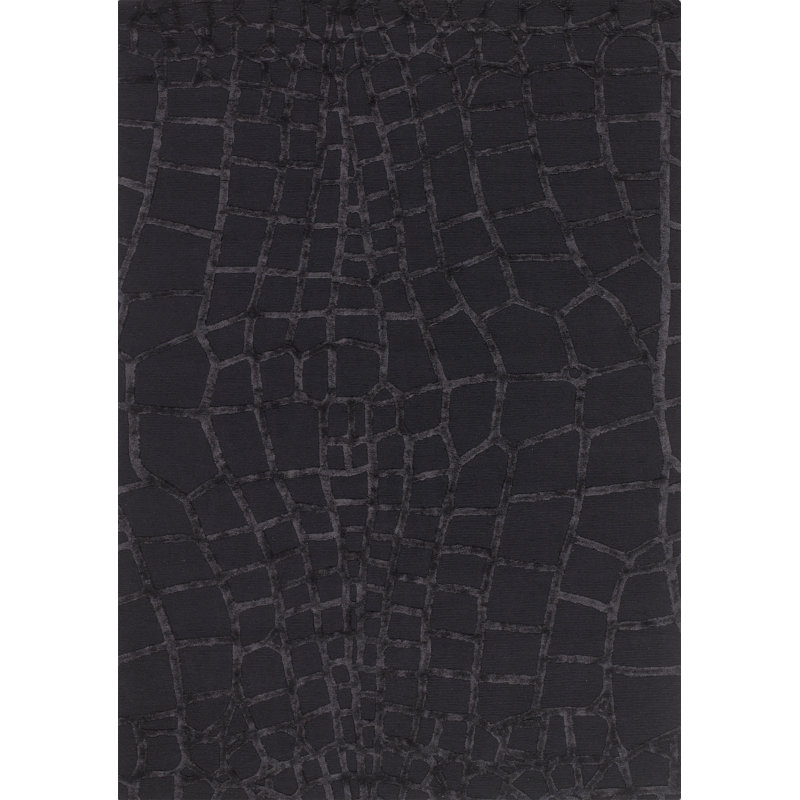 Harmony Animal Print Hand Knotted 170cm X 240cm Area Rug, Rectangle 170 x 240cm