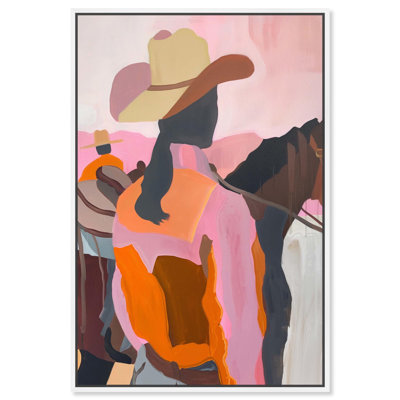 «Midwest Dreams Canvas Trendy Cowgirl Art Prints» par Art Remedy