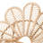 Kiger Modern Bohemian Rattan Flower Chair