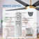 52" 5 - Blade Reversible Ceiling Fan With LED Light and Remote Control