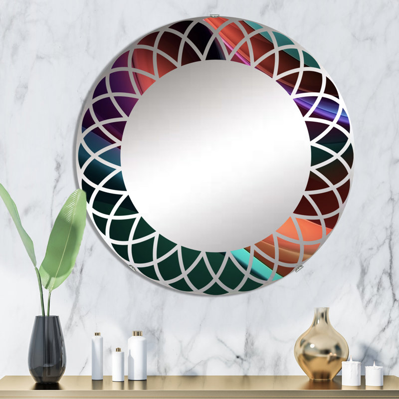 Miroir mural Zimo, 32 po x 32 po